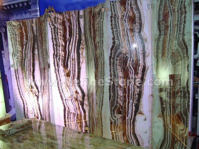 ruby onyx marble slab