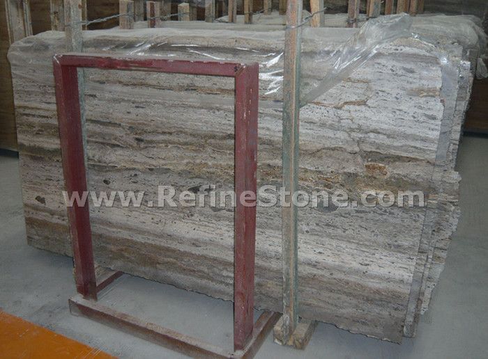 antique beige marble slab