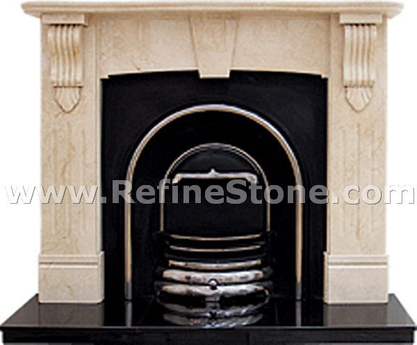 Carved fireplace and fireplace surrounds,C1526