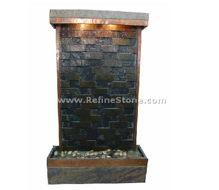 slate water fountain