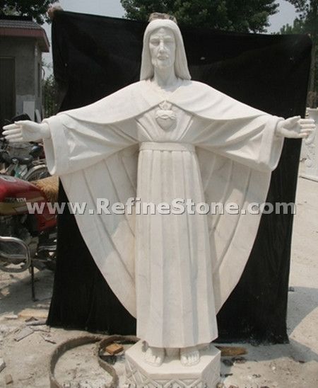 Jesus marble sculpture