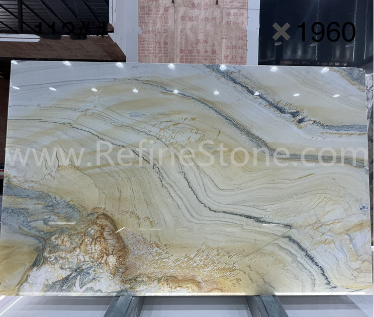 Luxury stone,Ocean Wave quartzite,C5320